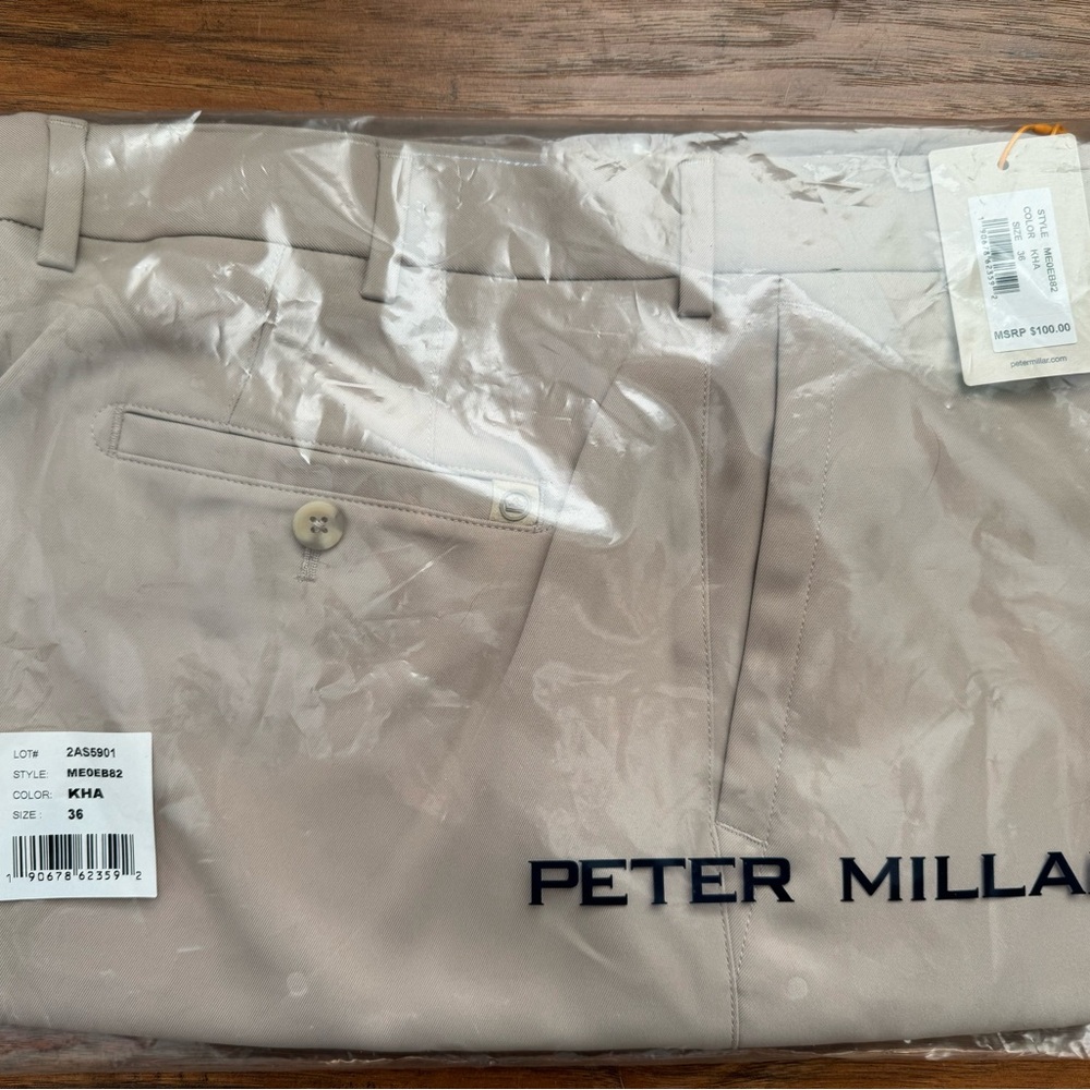 Peter Millar Salem Performance Shorts 36 NEW
